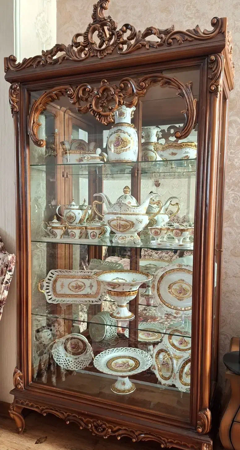 بوفه چوبی|بوفه، ویترین، کنسول|تبریز, |دیوار