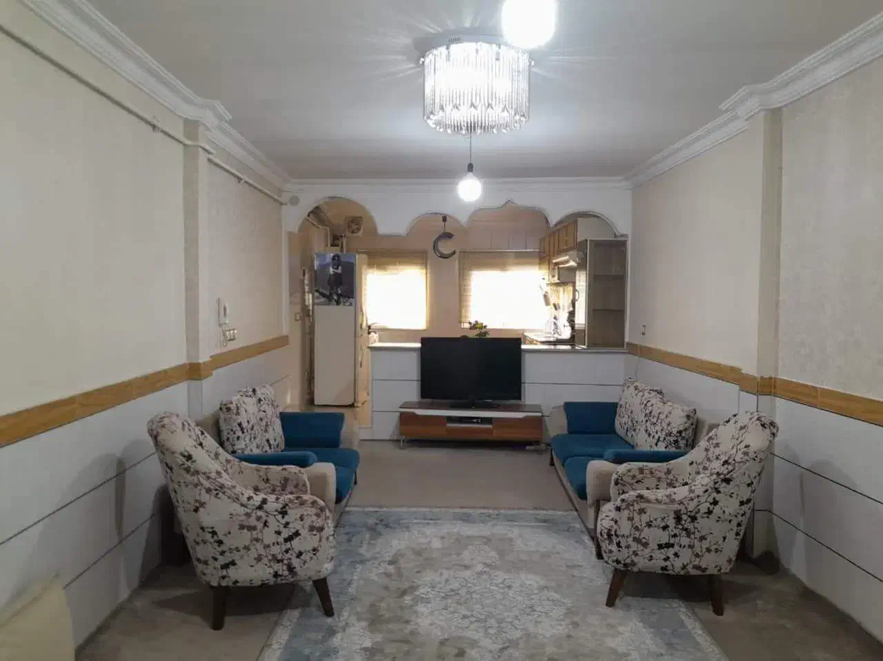 مبلمان راحتی 7 نفره|مبلمان خانگی و میز عسلی|فاضل آباد, |دیوار