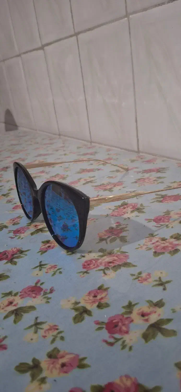 عینک دودی زنانه گربه ای گلس براق|زیورآلات و اکسسوری|زنجان, |دیوار