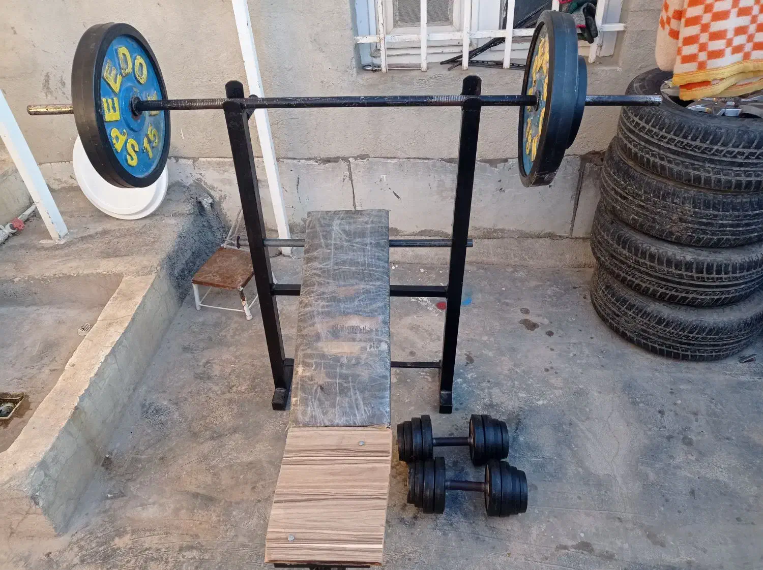 وزنه|تجهیزات ورزشی|سرپل ذهاب, |دیوار