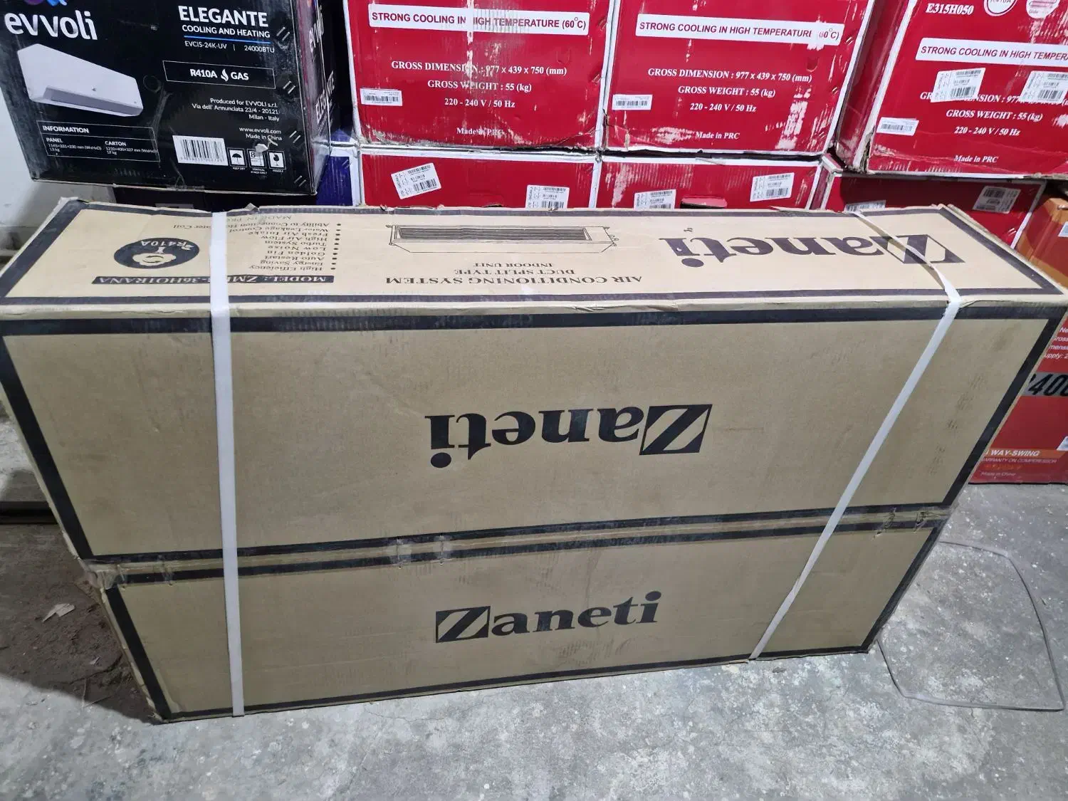 داکت اسپیلت زانتی ۳۶۰۰۰|کولر گازی و فنکوئل|کرج, باغستان|دیوار