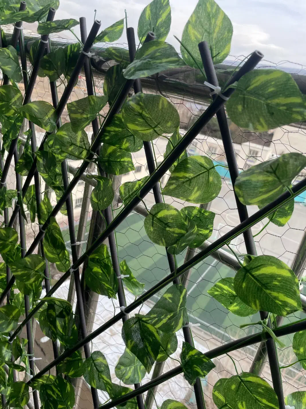 اکاردئونی|گل مصنوعی|گرمدره, |دیوار