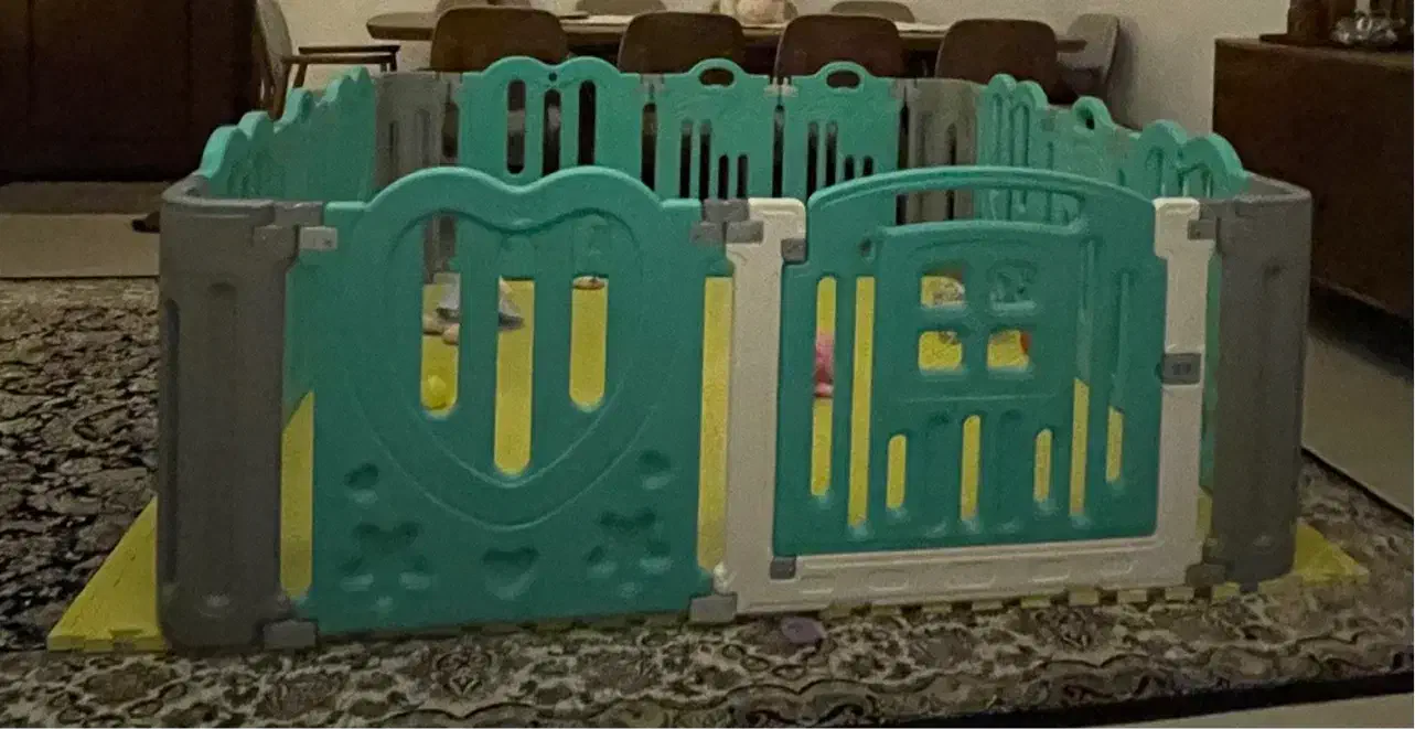 پارک کودک ۲*۲ همراه چهار عدد تاتمی برای کف پارک|اسباب و اثاث بچه|تهران, باغ فیض|دیوار