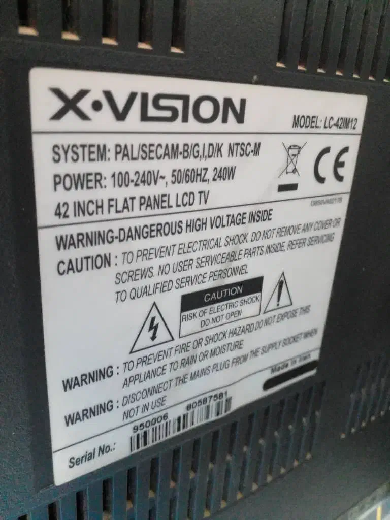 ال سی دی 42 ایکس ویژن|تلویزیون و پروژکتور|هشتگرد, هشتگرد قدیم|دیوار