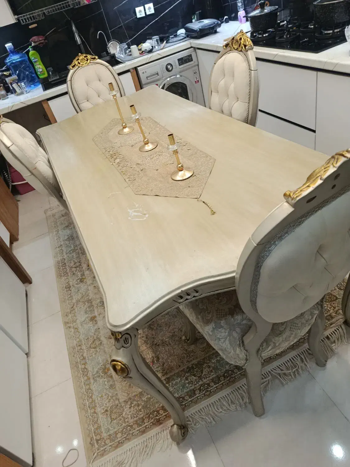 میز ناهار خوری 6 نفره|میز و صندلی غذاخوری|بندرعباس, |دیوار