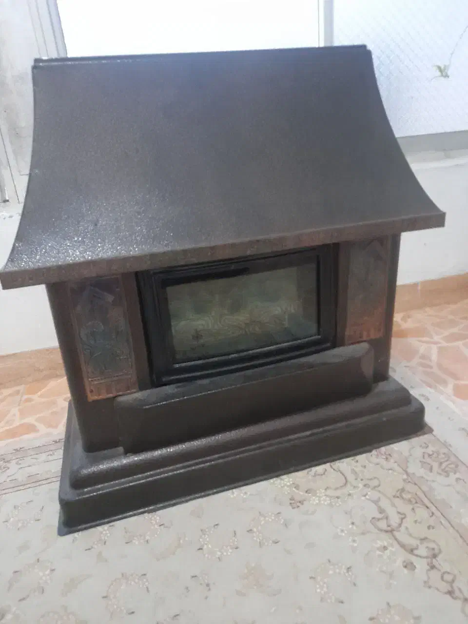 شومینه ۸هزار جواهران در حد نو|بخاری، هیتر، شومینه|لاهیجان, حاجی آباد|دیوار