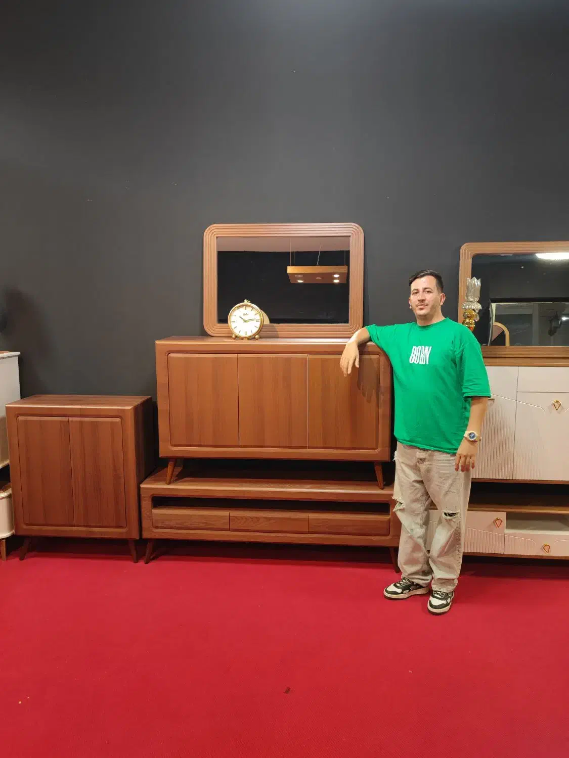 سرویس کامل کنسول جاکفشی میز تی وی جلومبلی|بوفه، ویترین، کنسول|تهران, بهداشت|دیوار