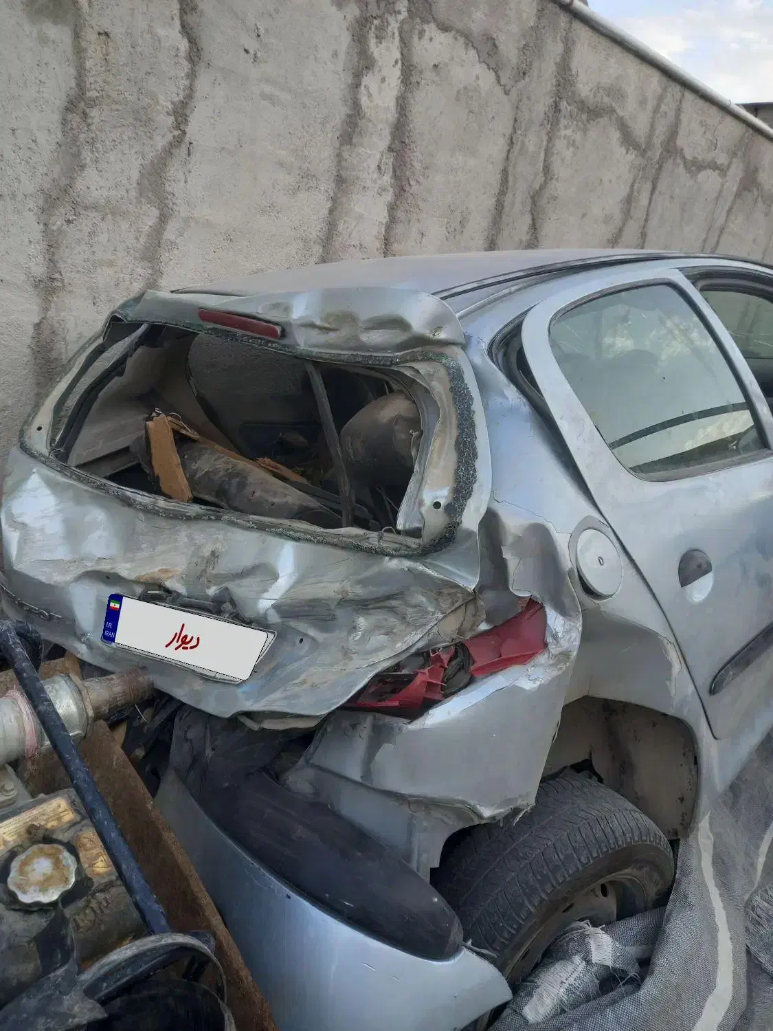 پژو ۲۰۶ تصادفی|خودرو سواری و وانت|اردل, |دیوار