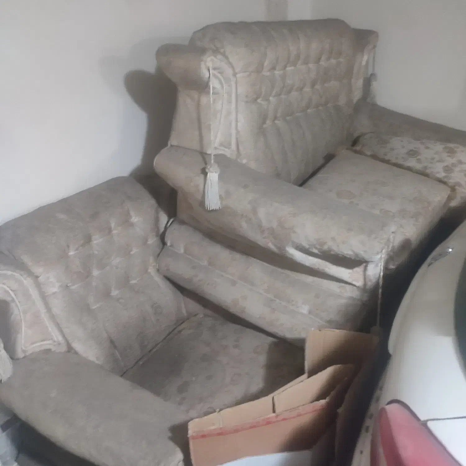 مبل ۷ نفره کارکرده|مبلمان خانگی و میز عسلی|تهران, جیحون|دیوار