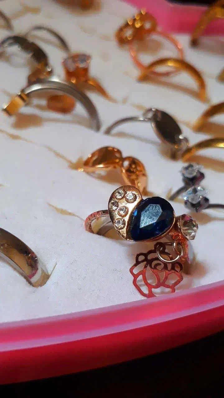 انگشترفانتزی فقط85ت انگشتر استیل فقط 120ت|بدلیجات|قم, نیروگاه|دیوار