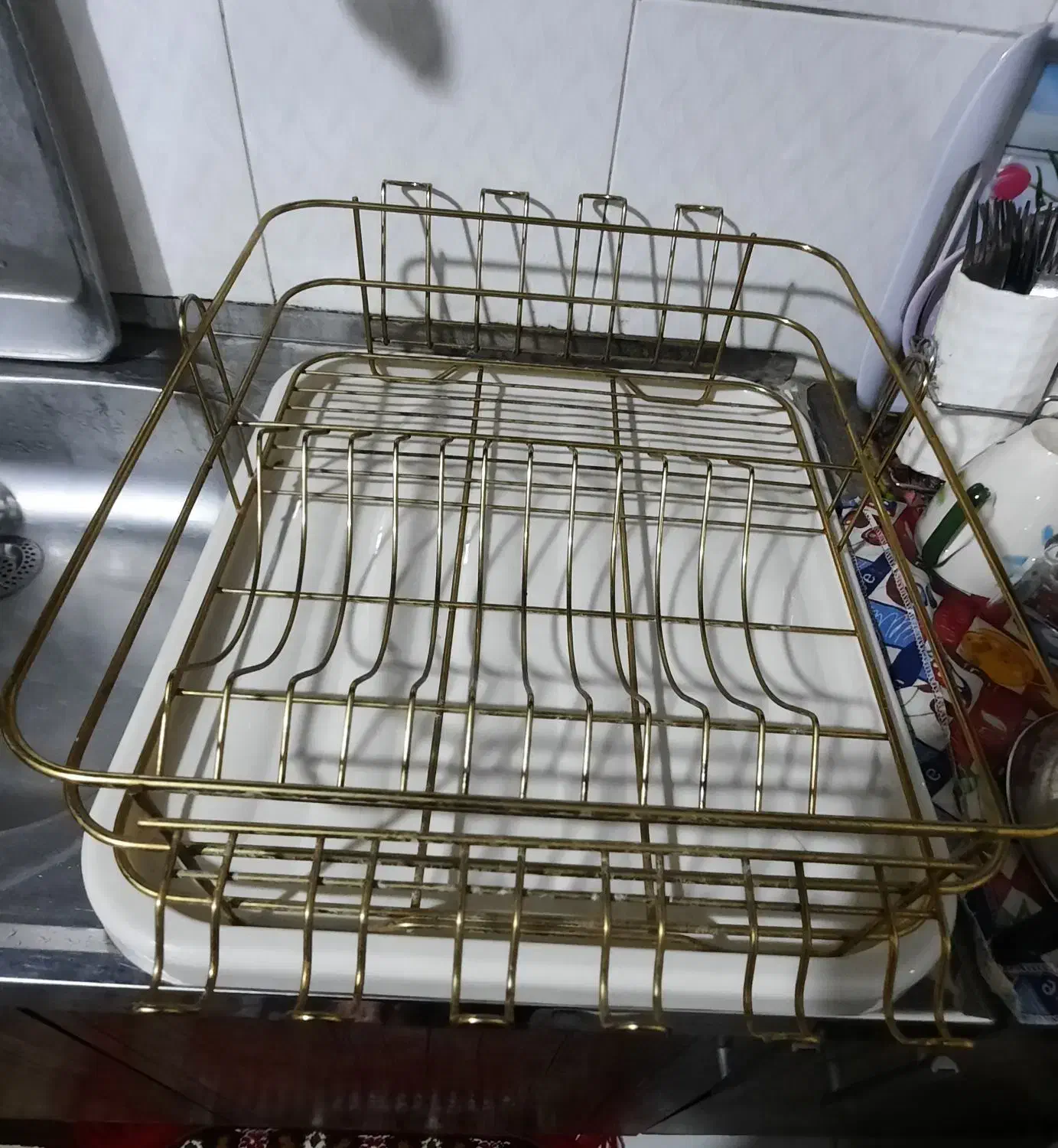 آب چکان و نظم دهنده ظروف ظرفشویی|آب‌چکان و نظم‌دهنده ظروف|لاهیجان, شیخ زاهد|دیوار