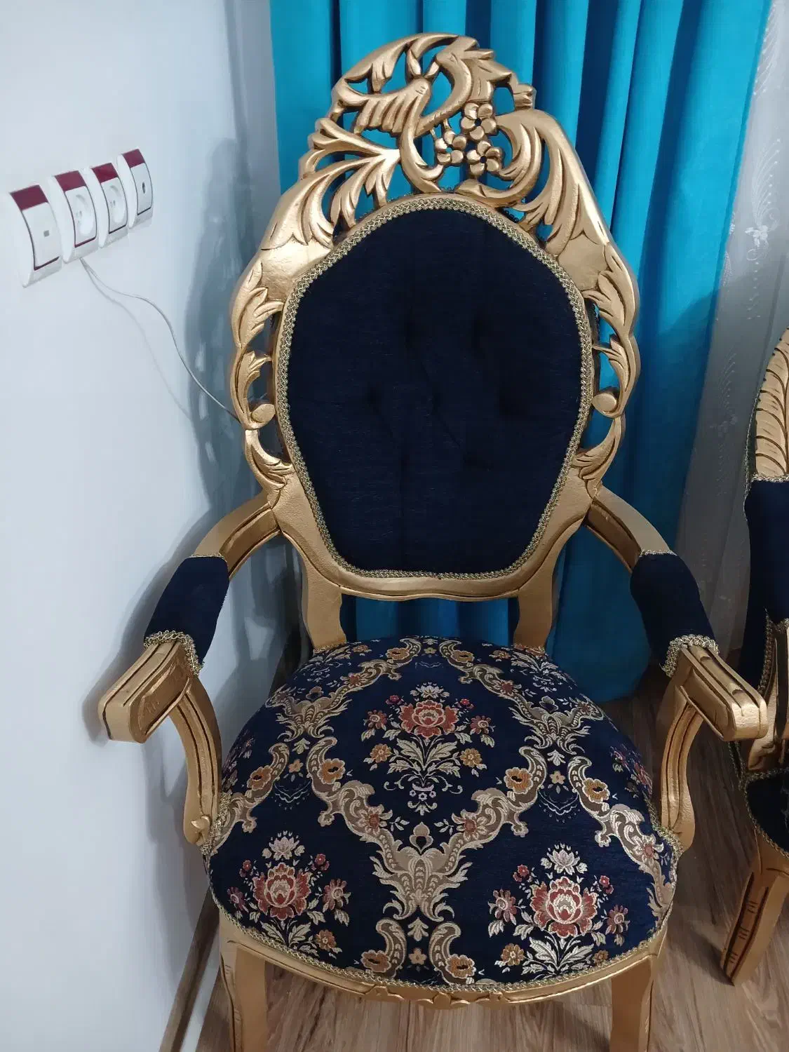 مبل سلطنتی ۹ نفره|مبلمان خانگی و میز عسلی|میاندوآب, |دیوار