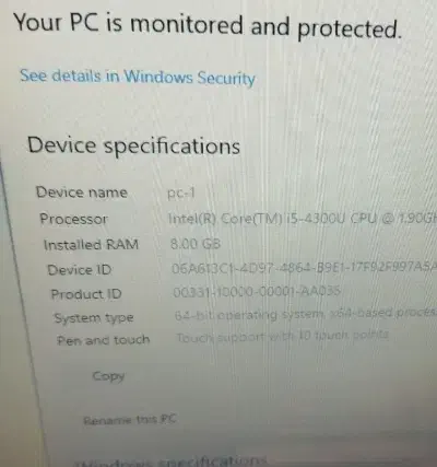 لبتاب صفحه لمسی dell|رایانه همراه|اصفهان, برازنده|دیوار