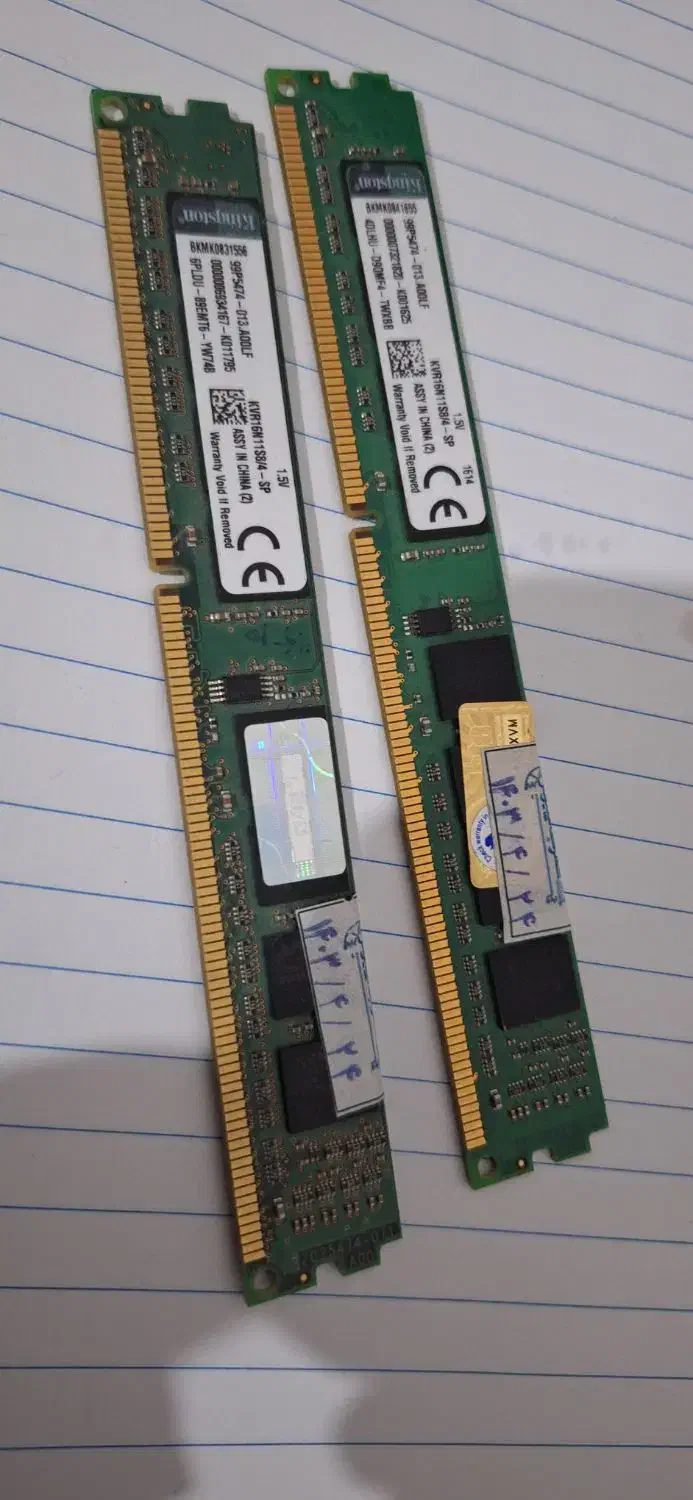 ۸ گیگ رم ddr3 1600|قطعات و لوازم جانبی رایانه|سرپل ذهاب, |دیوار