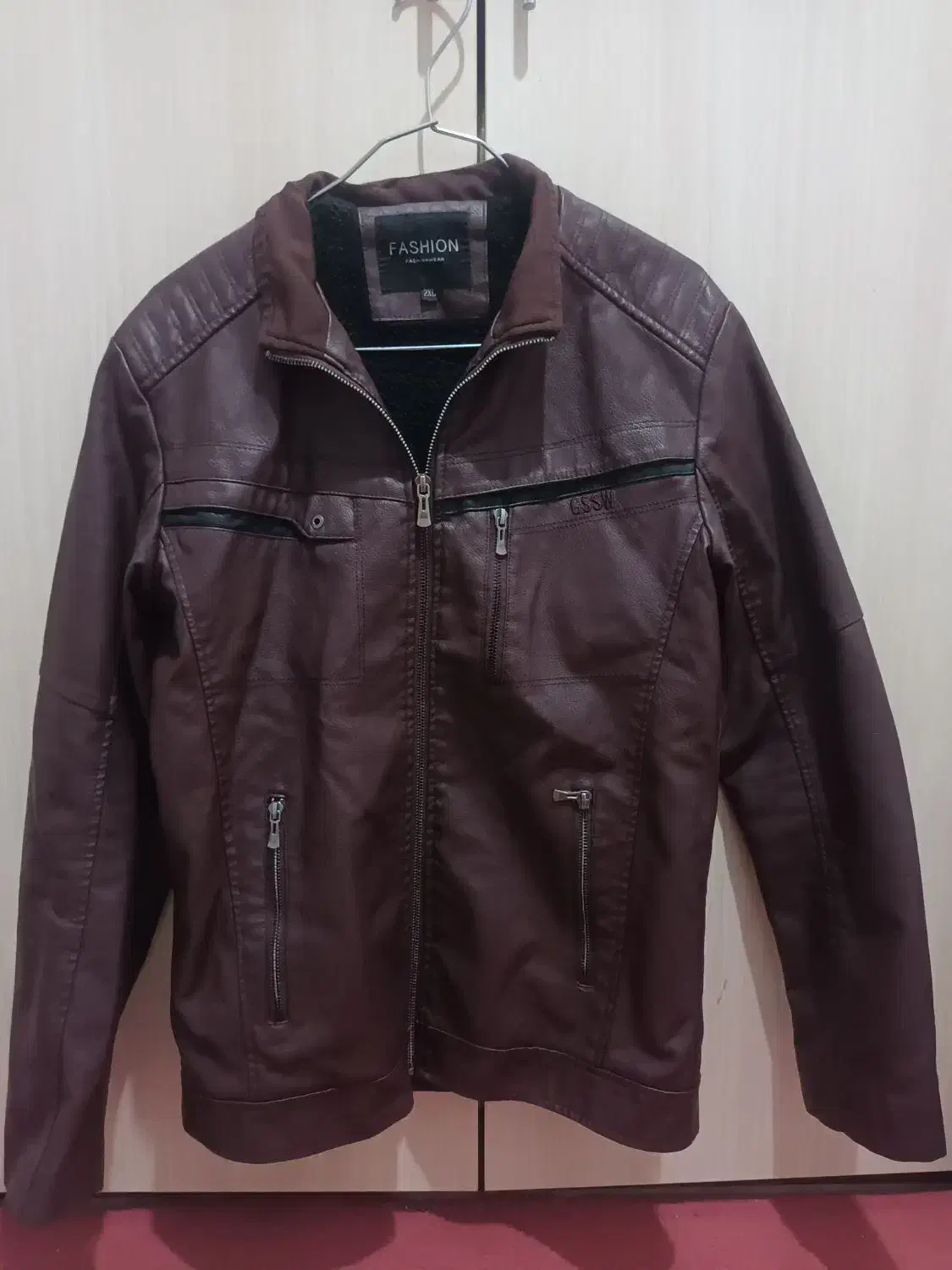 کاپشن چرم مردانه|لباس|گلبهار, شهر جدید گلبهار|دیوار