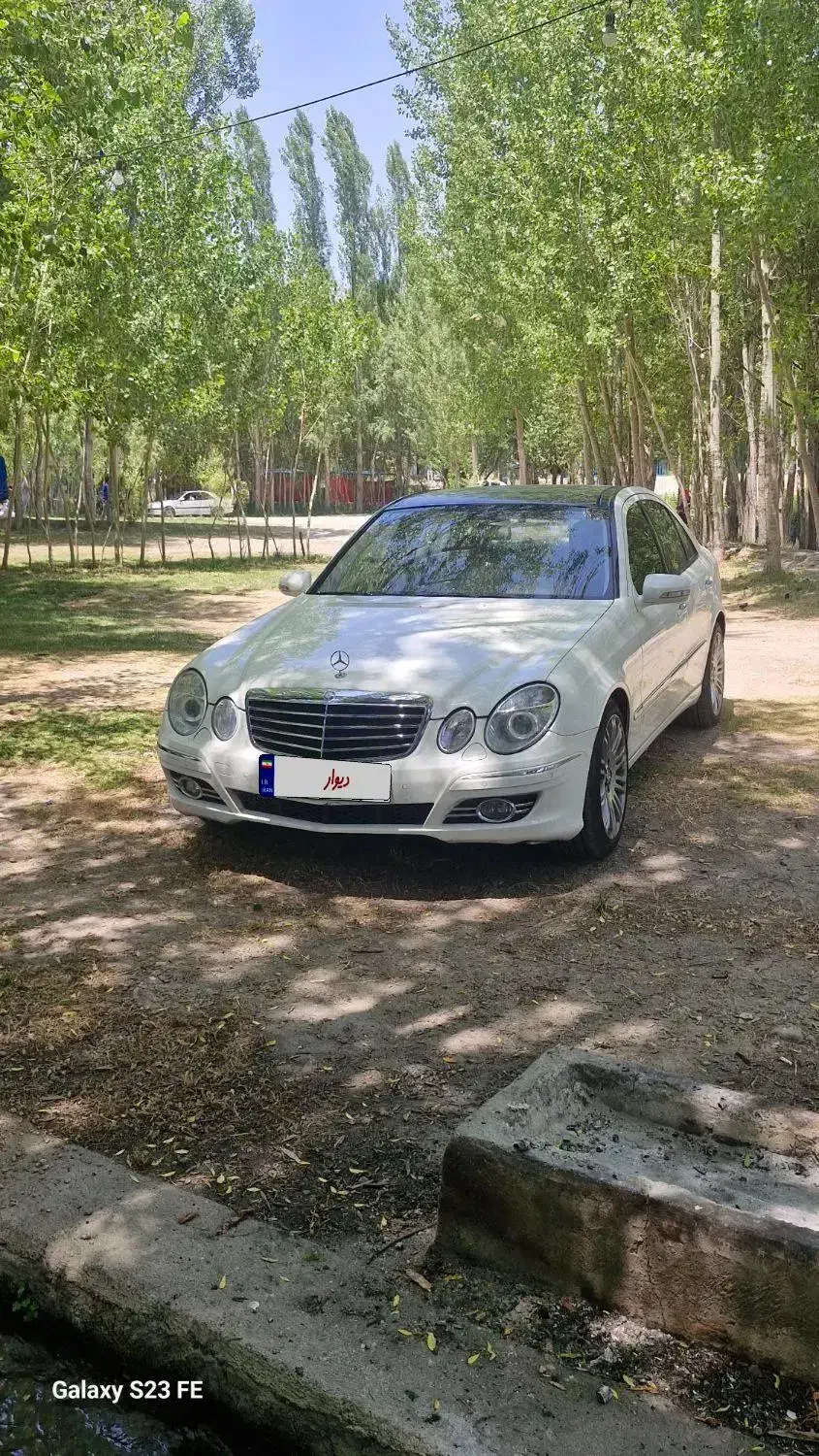 بنز ،E200.      2006.       سفید|خودرو سواری و وانت|تهران, فردوس|دیوار