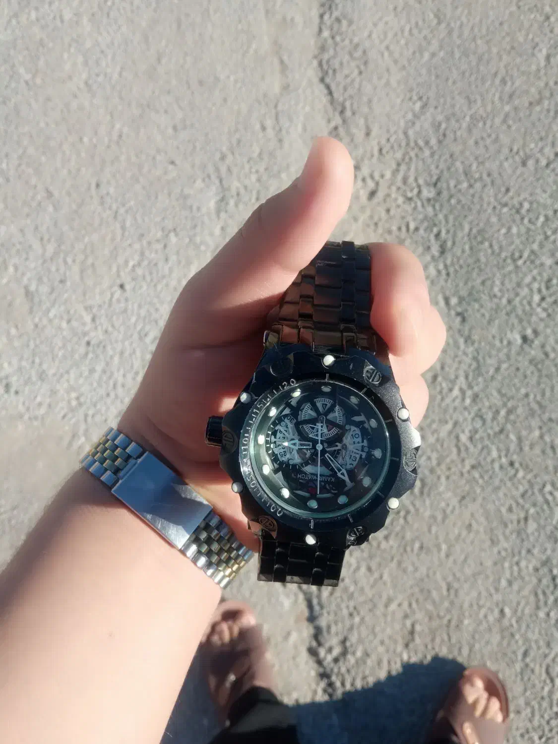 ساعت اینوکتا تمیز بدونه خط وخش سه موتور فعال|ساعت|دهدشت, |دیوار