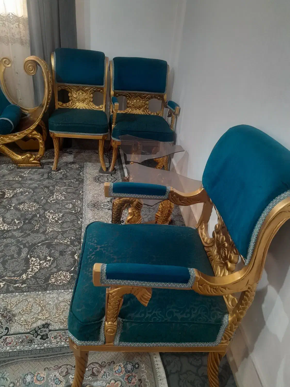 مبل ۹نفره بدون استفاده درحد|مبلمان خانگی و میز عسلی|قدس, شهرقدس|دیوار