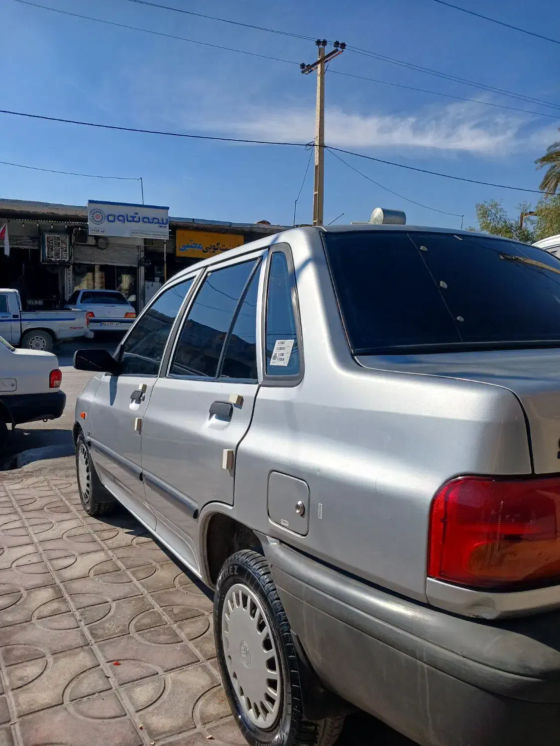 پراید مدل 86رنگ نقره ای|خودرو سواری و وانت|داراب, |دیوار