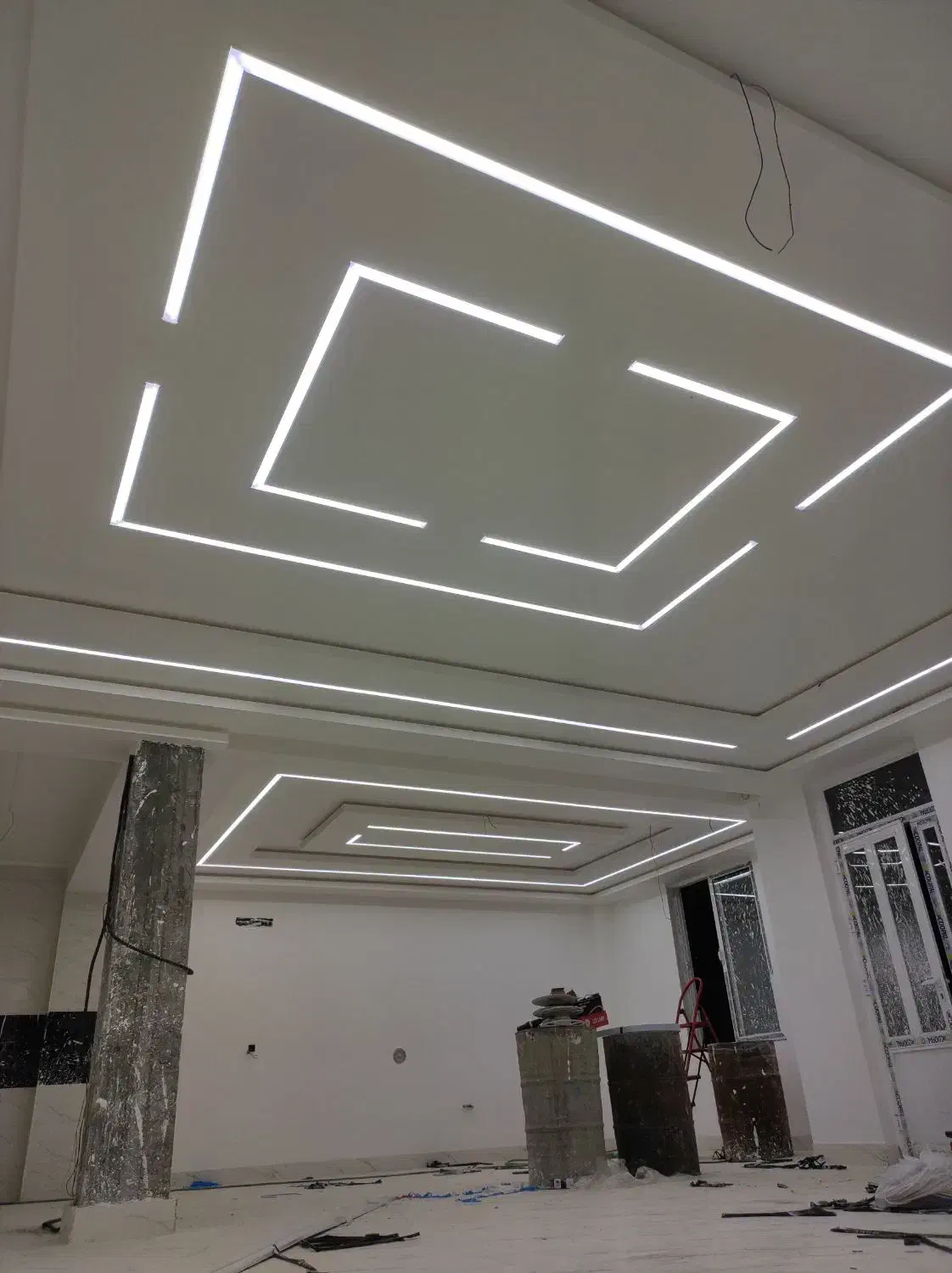 تولیدی انواع لاین نوری الکتریکی نادری|لامپ و چراغ|لردگان, |دیوار