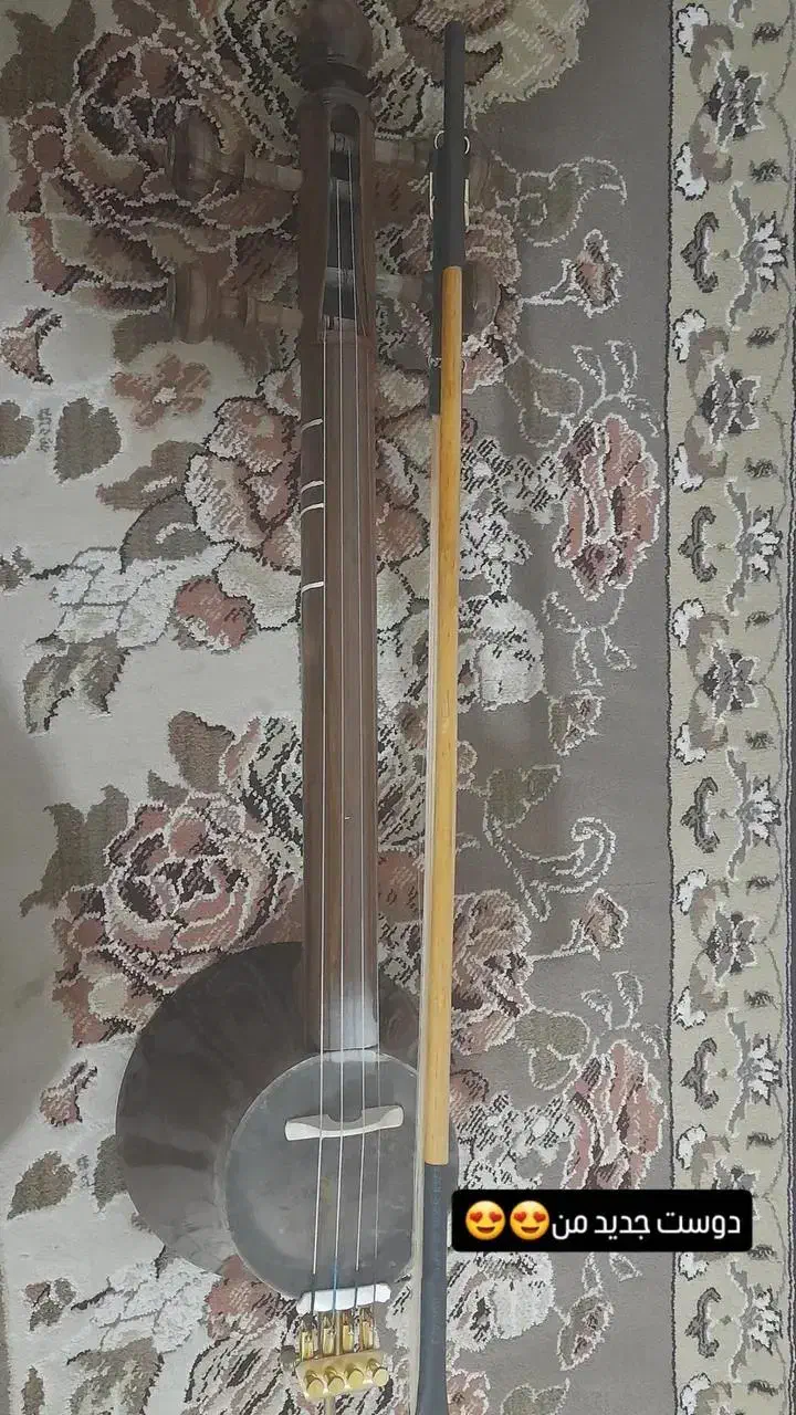 کمانچه آموزشی|سازهای سنتی|هرسین, |دیوار