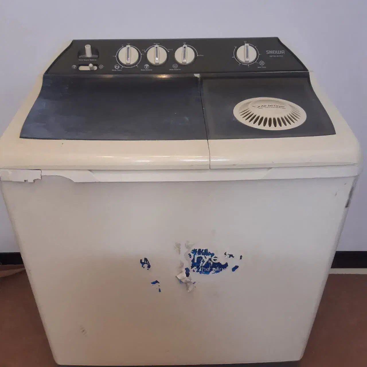 لباس شویی دوقلو 9کیلیویی سالم|ماشین لباسشویی و خشککن لباس|برخوار, |دیوار