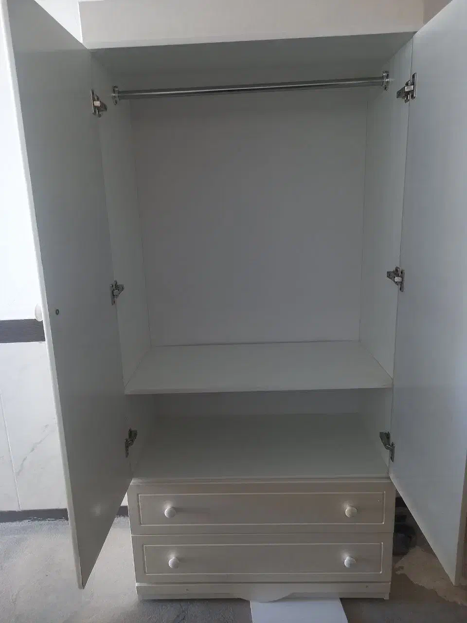 کمد جا لباسی دو کشو|جاکفشی، کمد، دراور|گیلان غرب, |دیوار