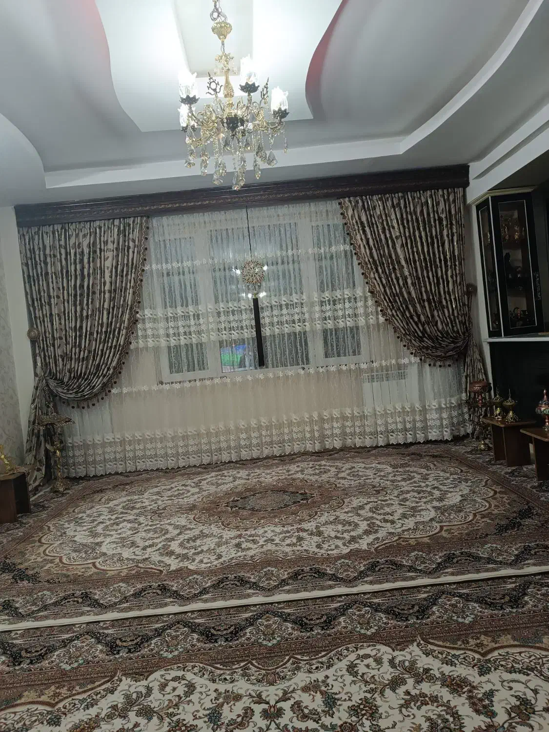 پرده سلطنتی|پرده، رانر، رومیزی|محمدیه-قزوین, |دیوار