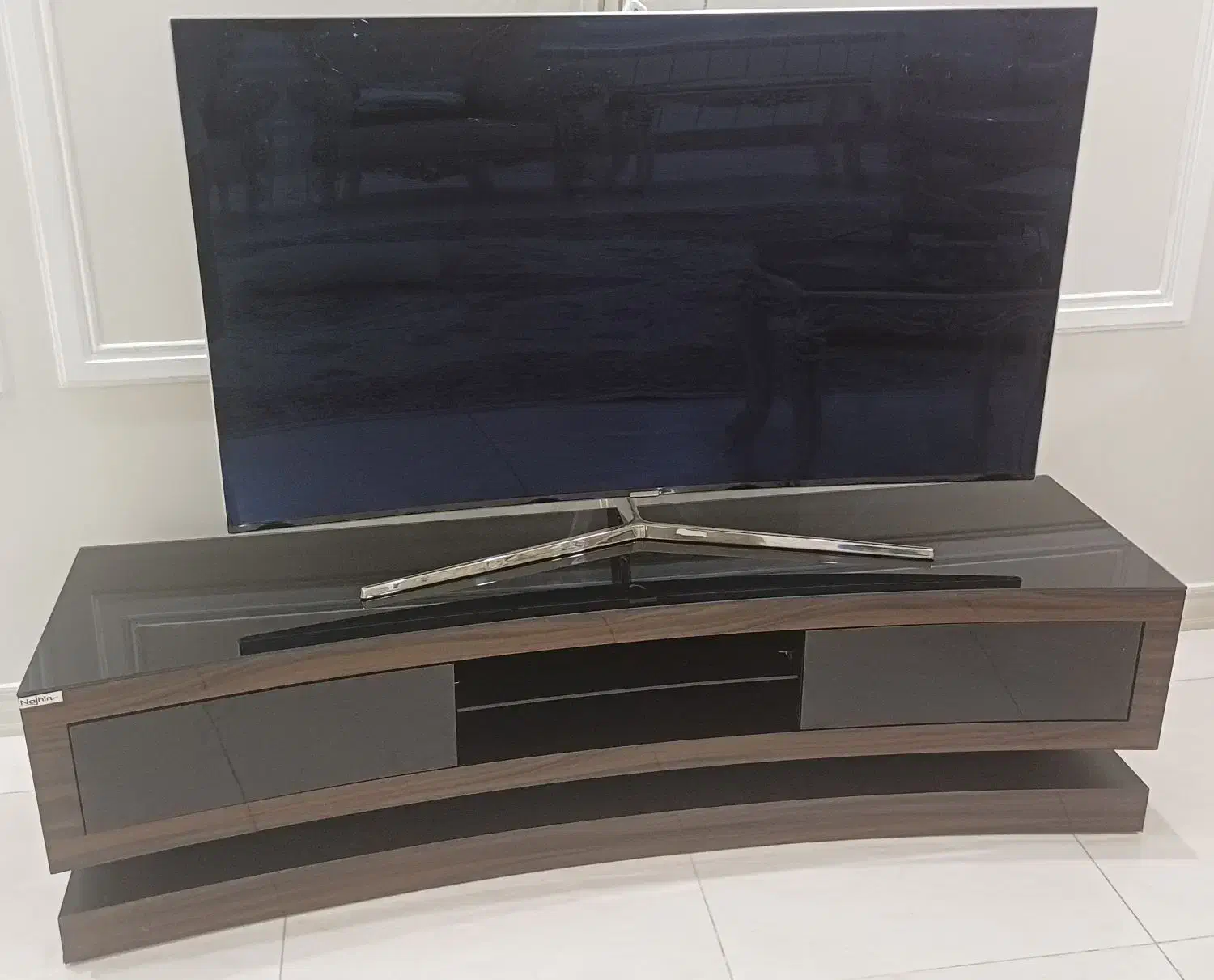 تلوزیون سامسونگ منحنی ۵۵|تلویزیون و پروژکتور|باقرشهر, |دیوار