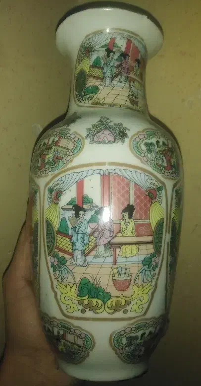 گلدان گل مرغی قدیمی|صنایع دستی و سایر لوازم تزئینی|اصفهان, برازنده|دیوار