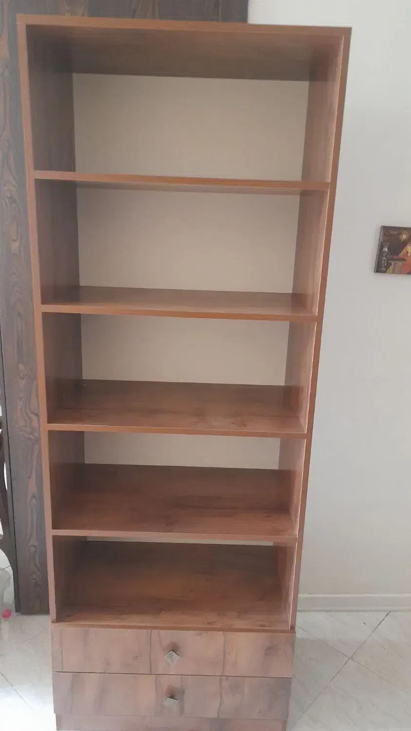 کتابخانه|کتابخانه، شلف، قفسههای دیواری|کرج, فاز ۳ گوهردشت|دیوار