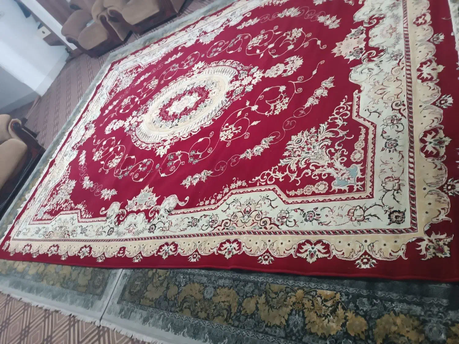 فرش دوازده متری|فرش|شیروان (خراسان), |دیوار