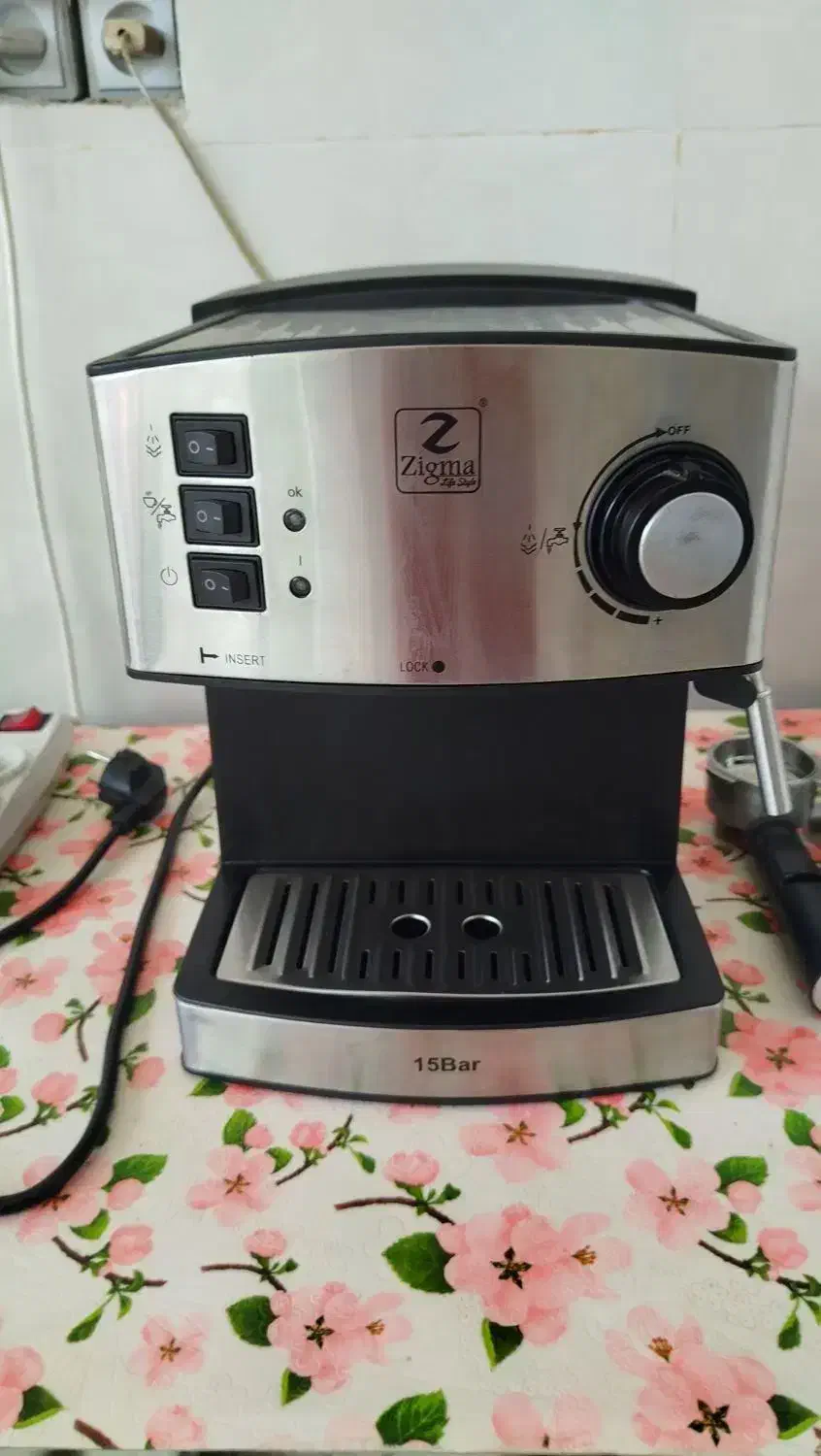 اسپرسوساززیگماarl222|سماور، چای‌ساز، قهوه‌ساز|سنگر, |دیوار