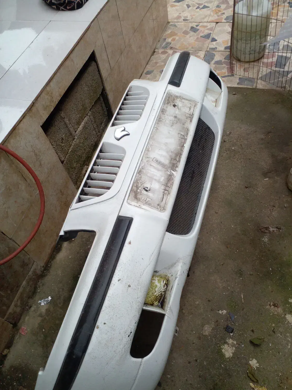 سپر جلو سمند وچراغ جلو  ال ایکس  با وسایل دیگر|قطعات یدکی و لوازم جانبی|فومن, |دیوار