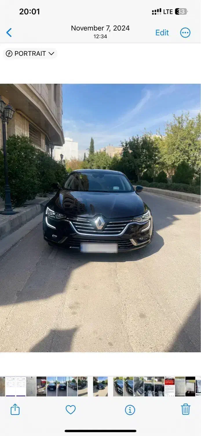 تالیسمان مشکی داخل مشکی ۲۰۱۷ فولe3|خودرو سواری و وانت|شیراز, شهرک بهشتی|دیوار