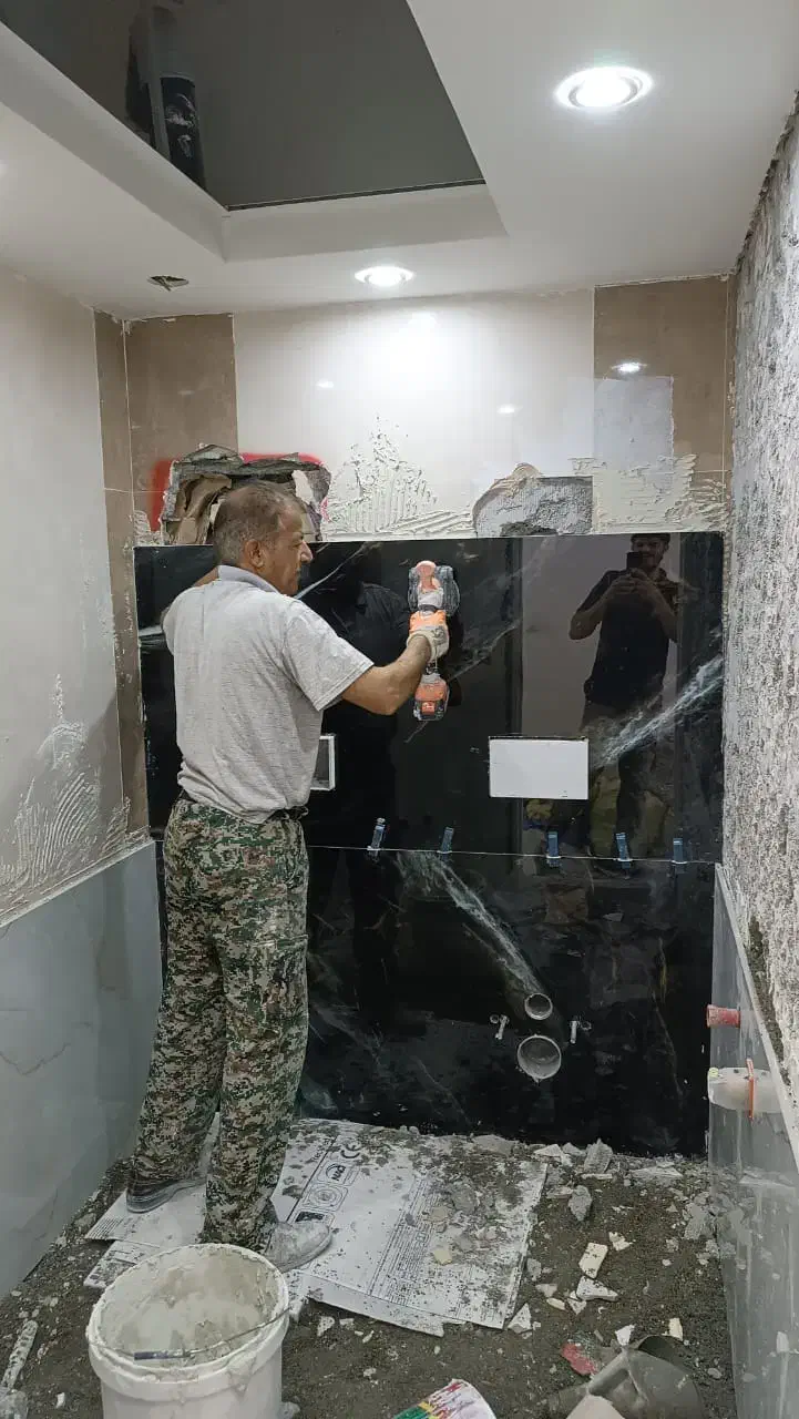 کاشی کاراسلب  اندیشه فردیس مارلیک|خدمات پیشه و مهارت|اندیشه, اندیشه فاز ۱|دیوار