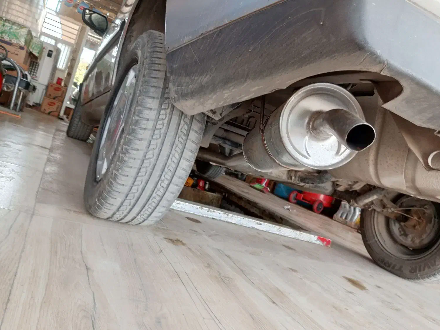 فروش منبع اگزوز 230|قطعات یدکی و لوازم جانبی|جیرفت, |دیوار