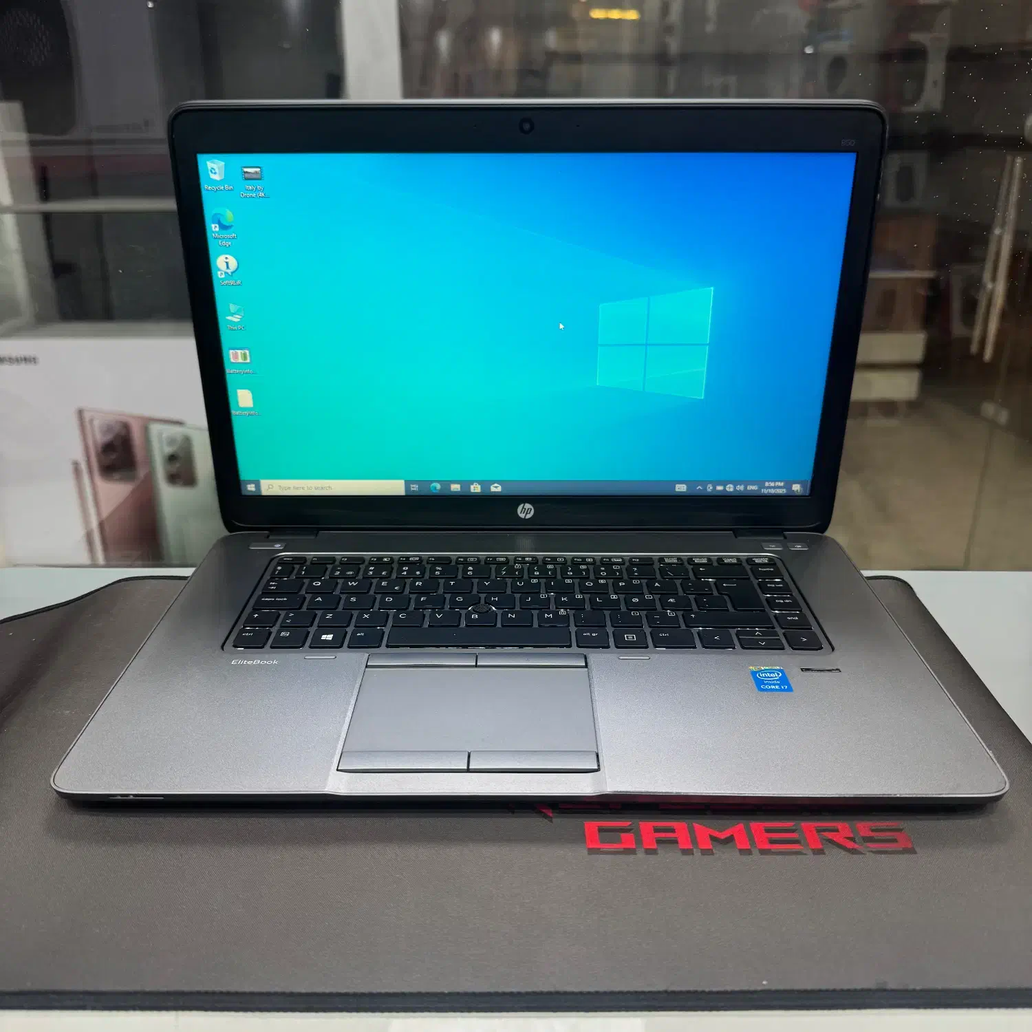 لپتاپ HPپردازنده i7 رم16گیگ نازک(اسلیم)هاردSSDدرحد|رایانه همراه|تهران, دزاشیب|دیوار