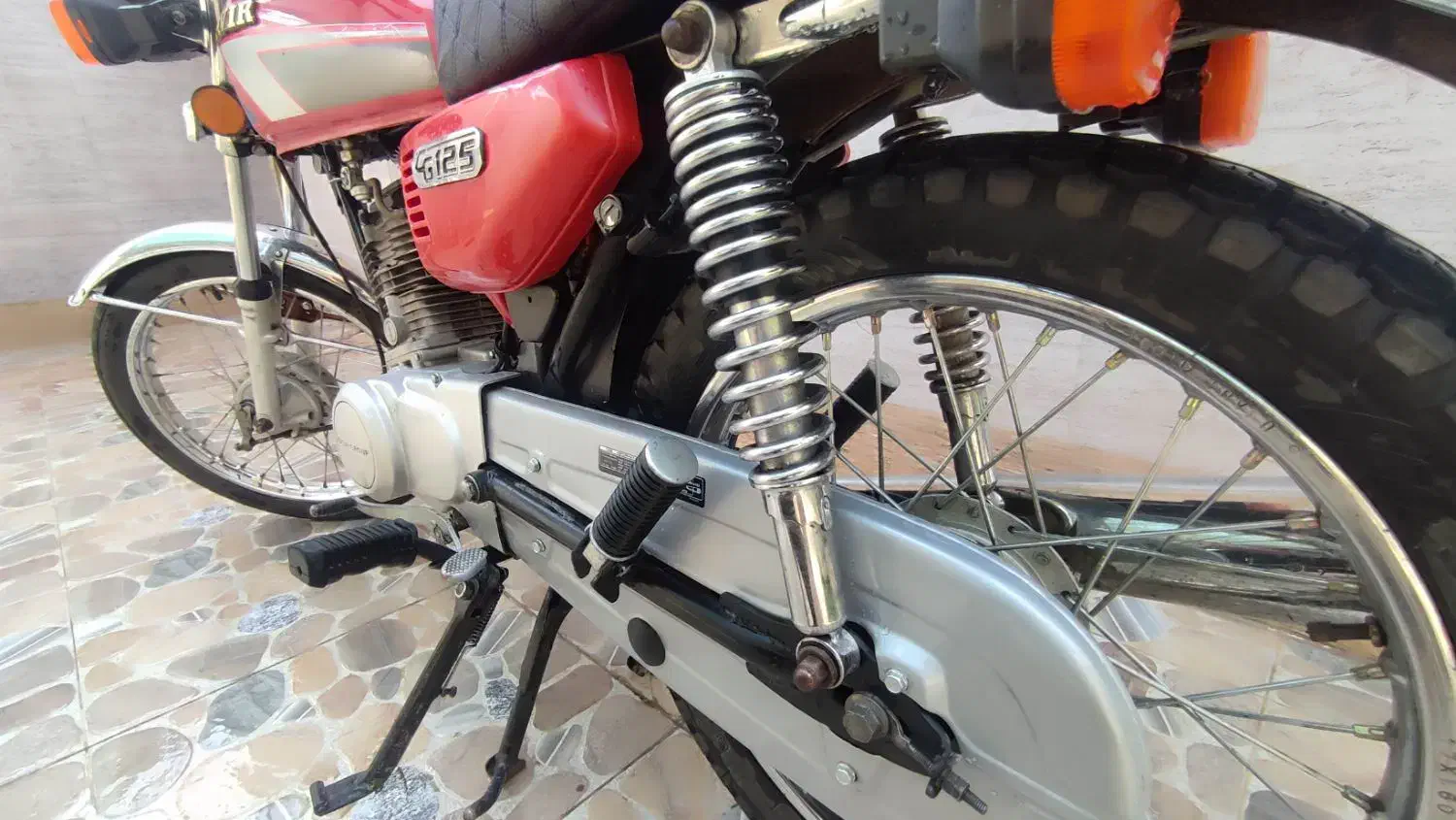 موتور ۱۲۵ در حد خشک|موتورسیکلت|رامهرمز, |دیوار