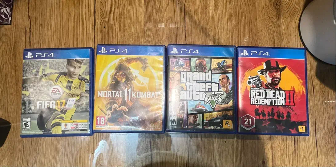 Red dead 2 . gta v . mortal kombat . fifa 17 بازی|کنسول، بازی ویدئویی و آنلاین|کرمان, |دیوار