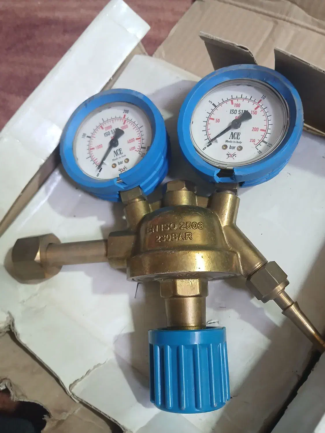 رگولاتور دو گیج اکسیژن توان جم مدل ACE|ابزارآلات|بندر ماهشهر, |دیوار