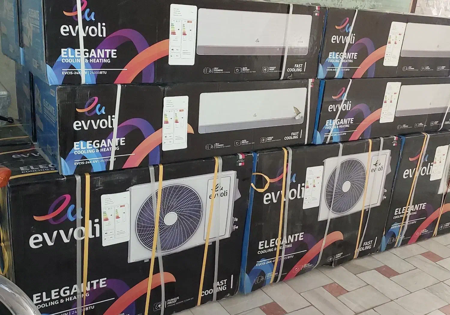 کولر گازی ایولی۳۰ هزار|کولر گازی و فنکوئل|قم, قلعه یزدیها|دیوار