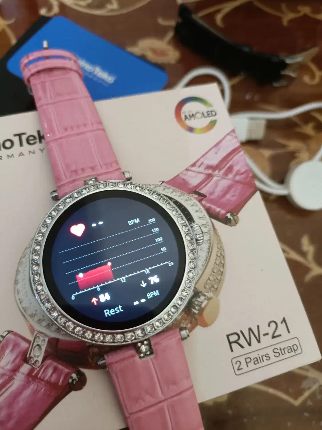 ساعت هوشمند هاینو تکو HainoTeko مدل RW-21 کاملا نو|لوازم جانبی موبایل و تبلت|قزوین, |دیوار