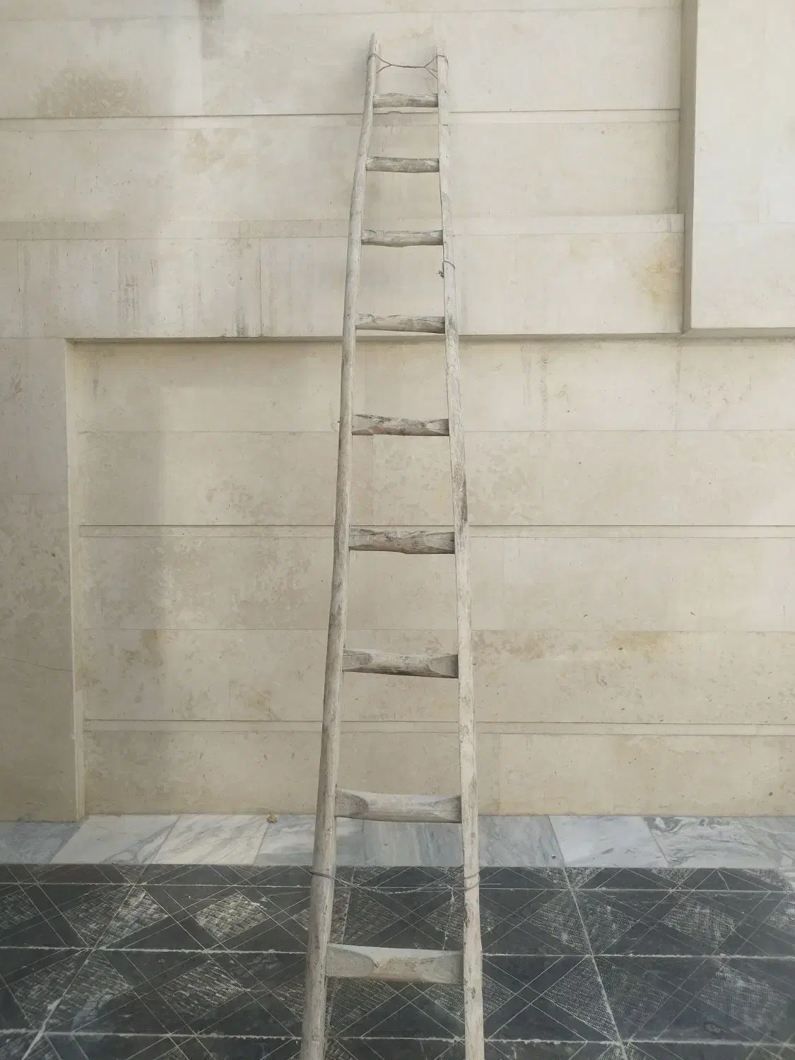 نردبان چوبی 4 متری در حد نو|ابزارآلات|کرج, شهرک بنفشه|دیوار