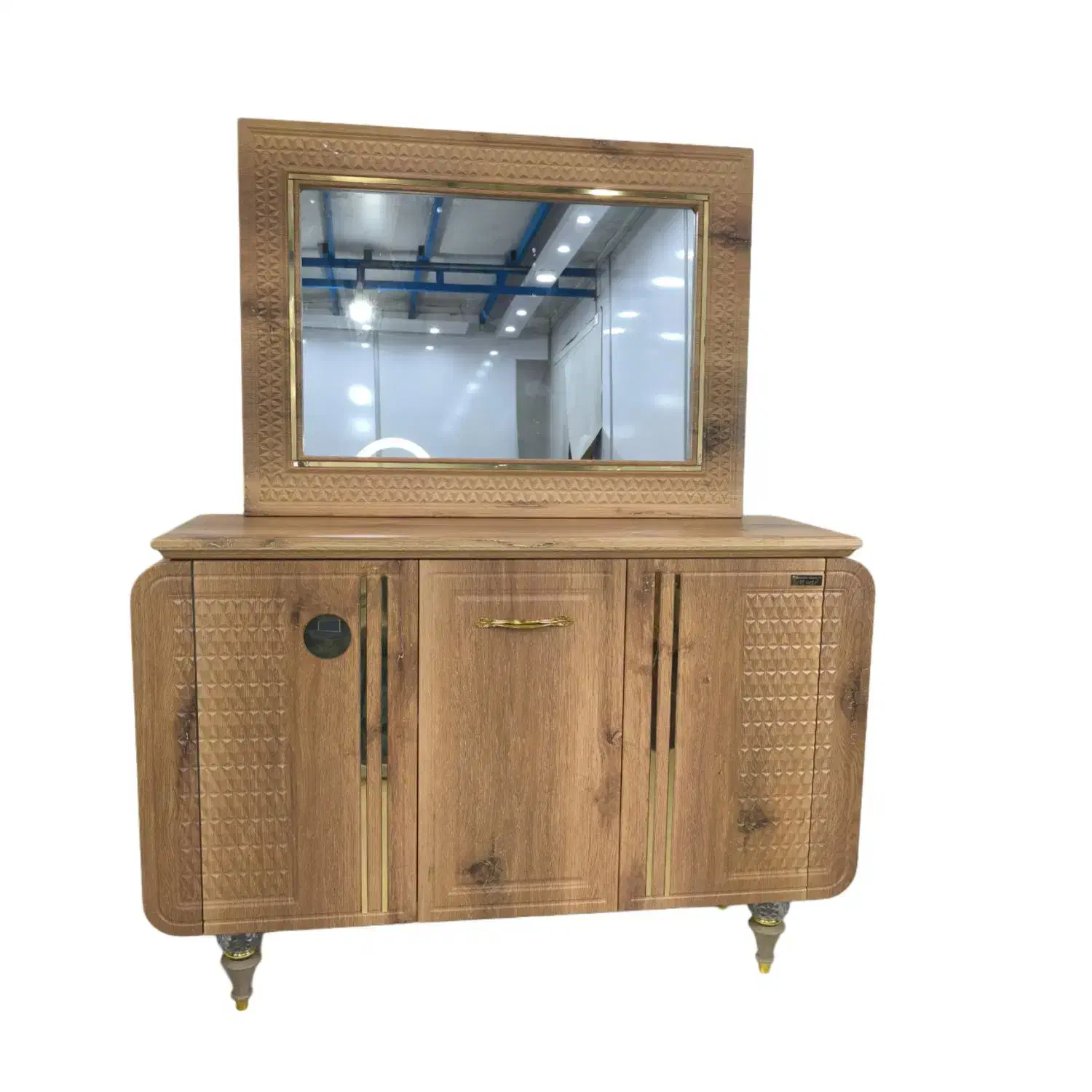 آئینه و کنسول کریستال|بوفه، ویترین، کنسول|اراک, |دیوار