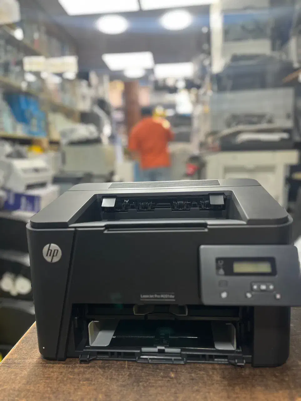 پرینترHP LaserJetProM201dwآماده‌ی کار،تست شده|پرینتر، اسکنر، کپی، فکس|گرگان, |دیوار