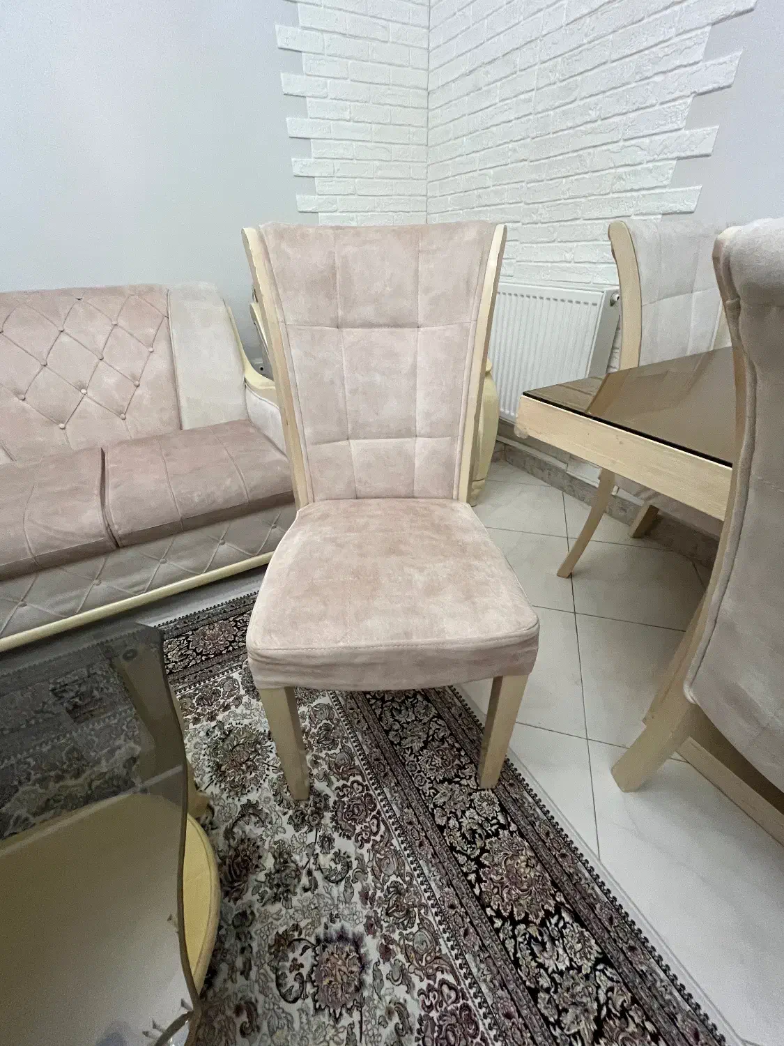 یکدست میزناهارخوری۶نفره|میز و صندلی غذاخوری|تهران, زنجان جنوبی|دیوار