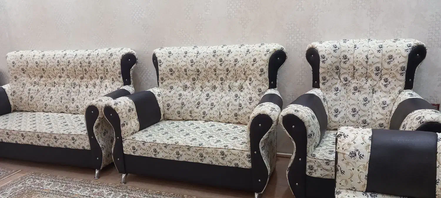 مبل راحتی هفت نفره|مبلمان خانگی و میز عسلی|خوی, |دیوار