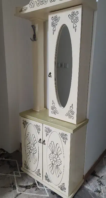 جاکفشی آیینه دار و جالباسی|جاکفشی، کمد، دراور|لاهیجان, کوی آزادگان|دیوار