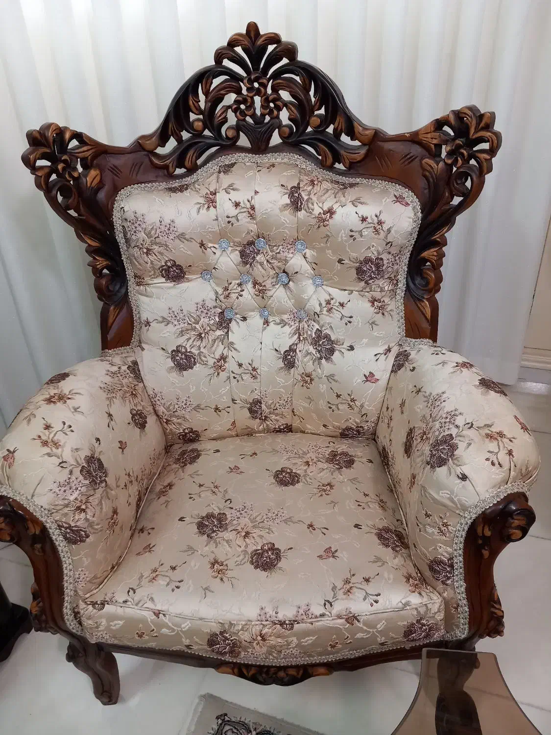 مبل سلطنتی|مبلمان خانگی و میز عسلی|علیآباد کتول, |دیوار